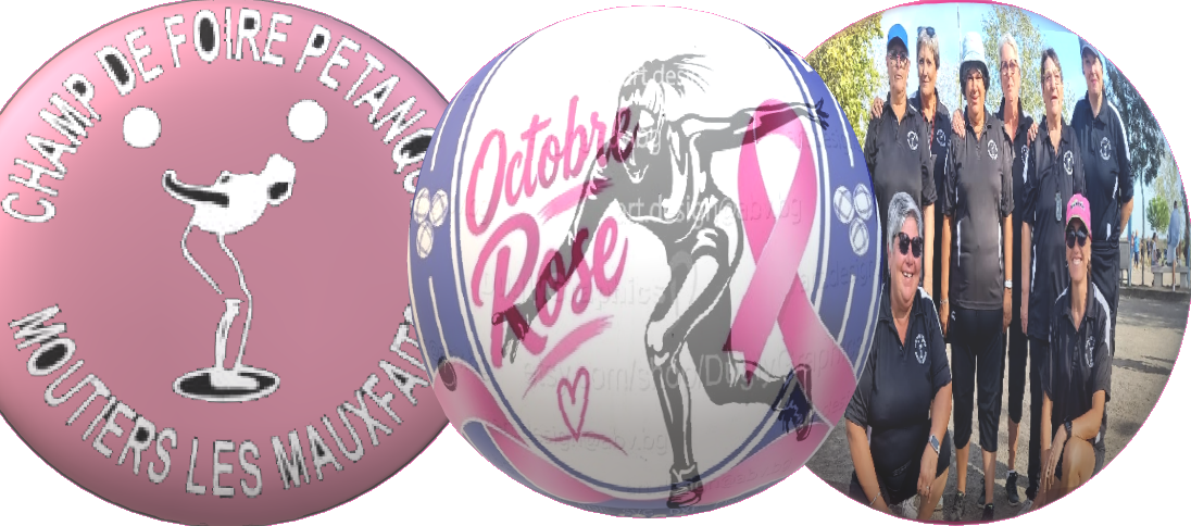 Octobre rose pétanque