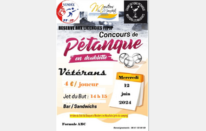 Concours vétérans du 12 juin 2024