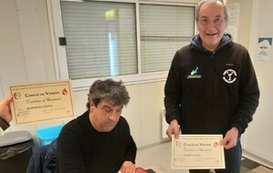 Hervé et Alain récompensés !