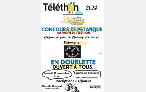 Concours du téléthon