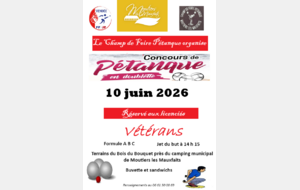 Concours vétéran en doublette