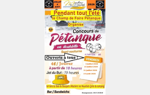 Concours de l'été ouverts à tous