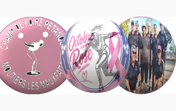 Octobre rose pétanque