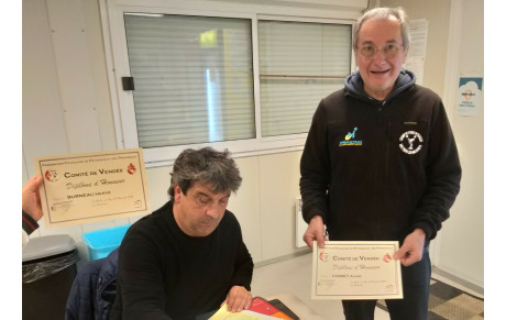 Hervé et Alain récompensés !