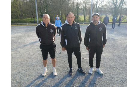 Roland, Jérôme et Fabien vice-champions de Vendée Tri Promo